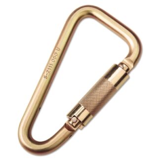 DBI-SALA Saflok Carabiners, 1 3/16 in, Steel Carabiner 2000113