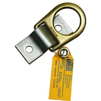 DBI-SALA D-Ring Anchor Plates, two 1/2 in dia attachment holes, D-Ring, Perm Bolt/Weld 2101630