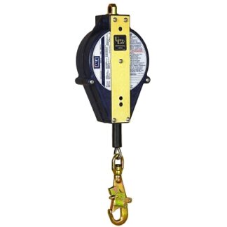 DBI-SALA Ultra-Lok Self-Retracting Lifelines, Galvanized, 30ft, Swiveling Snap Hook 3504430