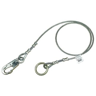 Protecta Cable Sling Tie Off Adaptors, Snap hook/O-Ring AJ408AG