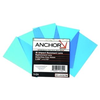 Anchor Brand Cover Lens, Miller, Inside Cover Lens, 4-1/2 in x 4-1/4 in, Polycarbonate, Clear UV327M