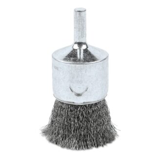Anchor Brand Crimped Wire End Brush, Stainless Steel, 1 in x 0.006 in 90915