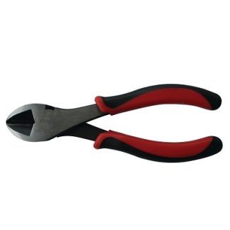 Anchor Brand Diagonal Cutting Pliers, 6 in, Side Cut, Red/Black 10406