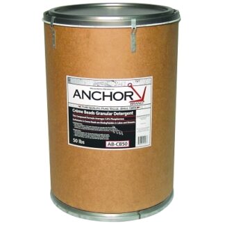 Anchor Brand Creme Beads Granular Detergent, 50 lb, Drum ABCB50