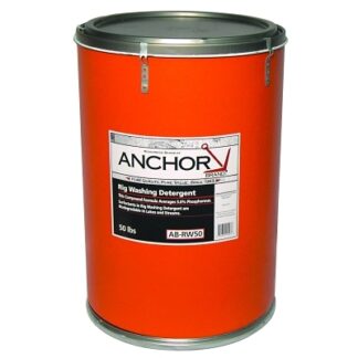 Anchor Brand Rig Washing Detergent, 50 lb, Drum ABRW50