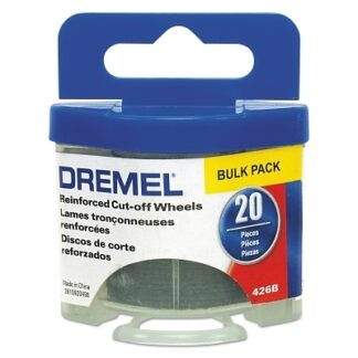 Dremel 456 Fiberglass Reinforced Cut-Off Wheel, 1-1/4 in dia 426
