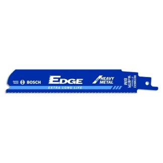 Bosch Power Tools Edge Recip Saw Blades, 6 in, 14/18 TPI, Heavy Metals, 5/PK - RECM6X2