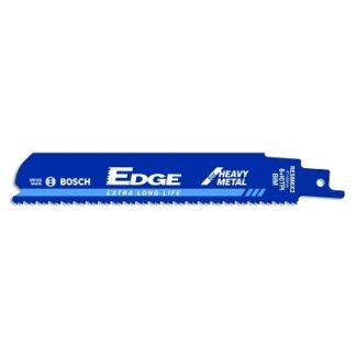 Bosch Power Tools Edge Recip Saw Blades, 6 in, 8/10 TPI, Heavy Metals, 5/PK - RESM6X2