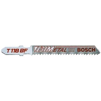 Bosch Power Tools Bi-Metal Jigsaw Blades, 3 5/8 in, 11-14 TPI - T118BF