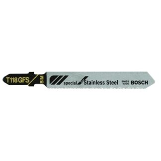 Bosch Power Tools Bi-Metal Jigsaw Blades, 3 1/4 in, 36 TPI - T118GFS