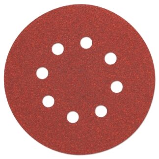 DeWalt 5" Random Orbit Sheets (8 Hole), 100 Grit, 25 - DW4310