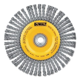DeWalt Stringer Wire Wheel, 6 in, 12,500 RPM - DW4936