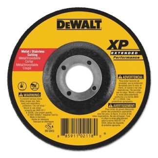 DeWalt Type 27 Depressed Center Wheels, 9 X 1/4 X 5/8 - 11, Z24R Grit, Zirconia - DW8833