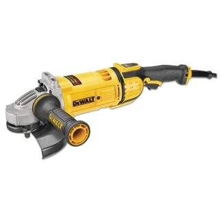 DeWalt 4.9HP Large Angle Grinders, 7 in Dia, 15 A, 8,500 rpm, Lock-On; Trigger - DWE4597