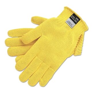 MCR Safety Kevlar Gloves, Medium, Yellow - 9370M