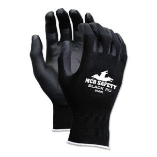 MCR Safety NXG PU Coated Work Gloves, X-Large, Black - 9669XL