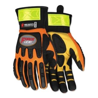 MCR Safety ForceFlex Gloves, Medium - HV100M