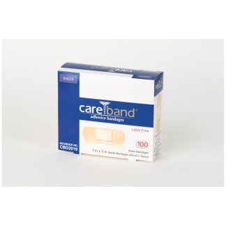 Aso Careband™ Sheer Adhesive Strip Bandages Cbd2019