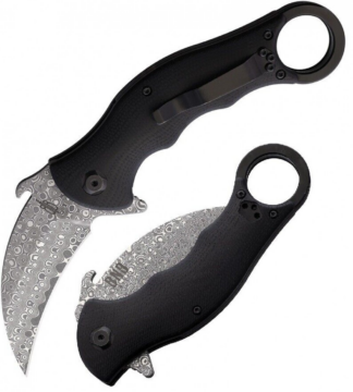 Damascus Pocket Karambit - BNB1221KFD