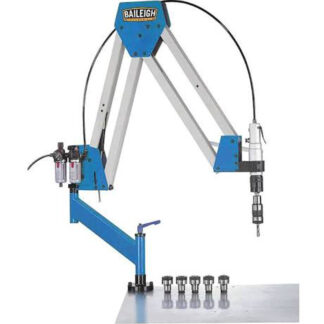 Baileigh Industrial SKU # ATM-27-1900 -- Double Arm Articulated Air Powered Tapping Machine