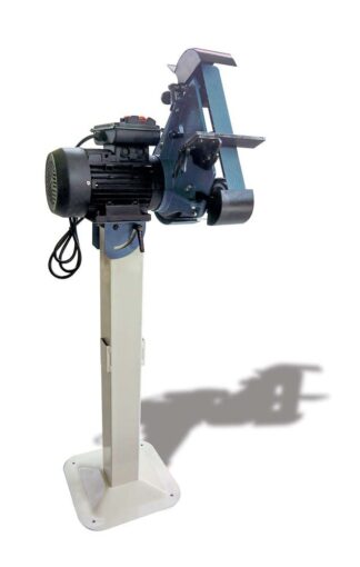 Baileigh Industrial SKU # BG-248-3 - 3 Wheel Variable Radius Belt Grinder