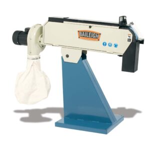 Baileigh Industrial SKU # BG-379 - Abrasive Belt Grinder with Electric Dust Collector