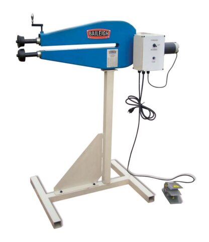 Baileigh Industrial SKU # BR-18E-24 - Power Bead Roller Machine with Adjustable Depth Stop