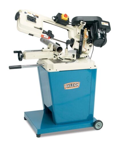 Baileigh Industrial SKU # BS-128M Pneumatic-Manual Portable Metal Cutting Band Saw