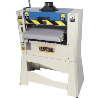 Baileigh Industrial SKU # SD-376 -- 220V Single Phase 7.5HP 37 inch x 6 inch Dual Drum Sander with 2 Speed Conveyor