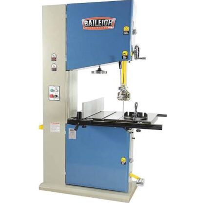 Baileigh Industrial SKU # WBS-22 -- 5 hp 220V Single Phase 22 inch Industrial Wood Working Vertical Bandsaw