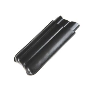 Cigar Accessories SKU # 802-3 -- THREE CIGAR LEATHER CASE BLACK *** 1 EACH