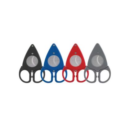 Cigar Accessories SKU # 9626D -- BIG EASY 60 RING DOUBLE CUTTER ASSORTED COLORS *** 1 EACH