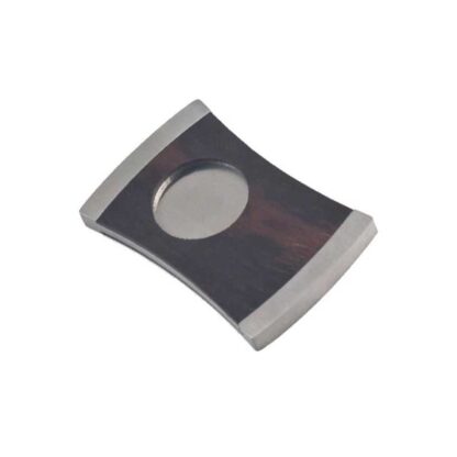 Cigar Accessories SKU # CG-901SAL -- 52 GAUGE DOUBLE BLADE CUTTER SILVER ALUMINUM Gift Box *** 1 EACH