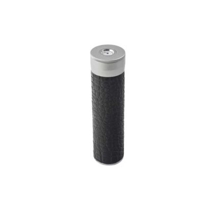Cigar Accessories SKU # FK-144L -- CIGAR TUBE WITH HYGROMETER LIZARD FINISH *** 1 EACH