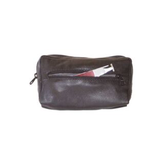 Cigar Accessories SKU # P891L -- COMBO ZIPPER POUCH FOR ROLLING LEATHER *** 1 EACH