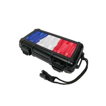 Custom Items SKU # HUM-CC5FR -- Cigar Caddy 5ct France flag *** 1 EACH
