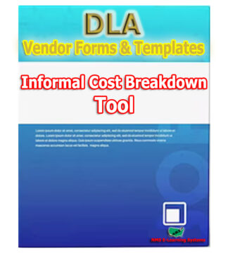 NMS E-Learning Systems SKU # DLA Vendor Forms and Templates -- Informal Cost Breakdown Tool *** 1 NON-REFUNDABLE PRODUCT DOWNLOAD