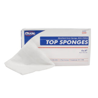 Dukal Top Sponges - Non-woven Facing Cover Sponge 5340
