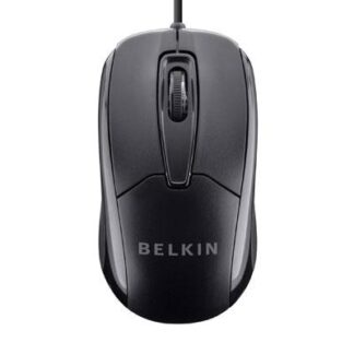 Wired Ergonomic USB Mouse Blk