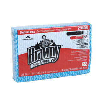 Georgia-pacific Brawny Dine-a-wipe™ Foodservice Quarterfold Busing Towels 29408