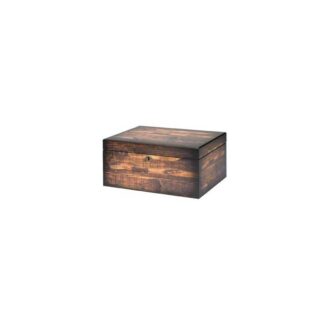Humidor Supreme SKU # HUM-100ADR -- Adirondack 100 Cigar Reclaimed Wood Humidor *** 1 EACH