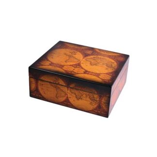 Humidor Supreme SKU # HUM-25OW -- Capri 25 OLD WORLD 263 W x 222 D x 108H (mm) *** 1 EACH