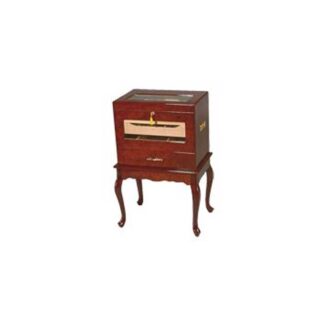 Humidor Supreme SKU # HUM-500G -- Geneve 500 Cigar Glasstop Table Humidor (70) *** 1 EACH