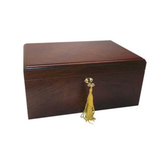 Humidor Supreme SKU # HUM-75DR -- Milano 75 Cigar Humidor Rose Wood *** 1 EACH