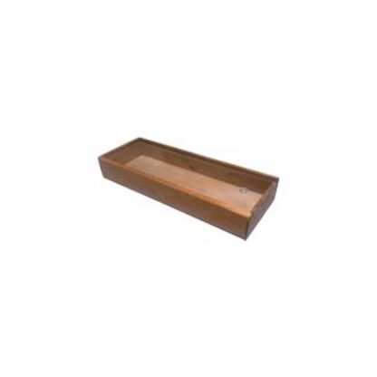 Humidor Supreme SKU # HUM-AB3 -- 3 Cigar Wood Box with Clear Acrylic Lid *** 1 EACH