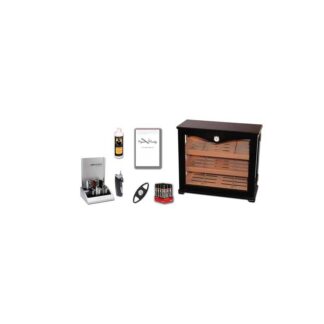 Humidor Supreme SKU # HUM-DIS6 -- Point of Sale Display Humidor MAHOGANY FINISH *** 1 EACH