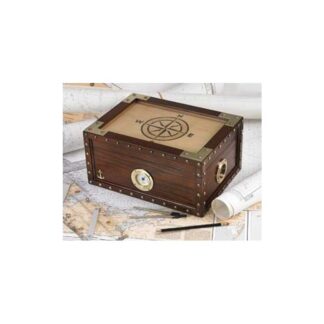 Humidor Supreme SKU # HUM-HS-MV -- 100 CT HUMIDOR Maiden Voyage DARK ROSEWOOD FINISH *** 1 EACH
