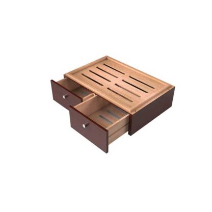 Humidor Supreme SKU # HUM-MOD-2D -- Modular Humidor Two Drawer 100 CIGAR CAPACITY *** 1 EACH
