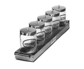 Profex Five Piece Sundry Jar Set 1300ss