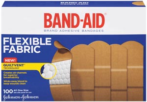 J&j Band-aid Flexible Fabric Adhesive Bandages 004444